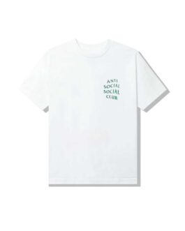 Camiseta Anti Social Social Club Glitch White
