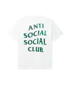 Camiseta Anti Social Social Club Glitch White