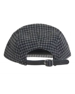 Boné Supreme Houndstooth Wool Camp Black