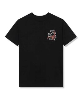 Camiseta Anti Social Social Club Moodsting Black