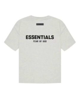 Camiseta Fear of God Essentials (SS22) Light Oatmeal