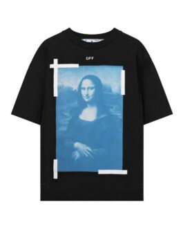 Camiseta OFF-WHITE Mona Lisa Oversized Black