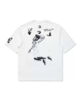 Camiseta OFF-WHITE x Jordan White