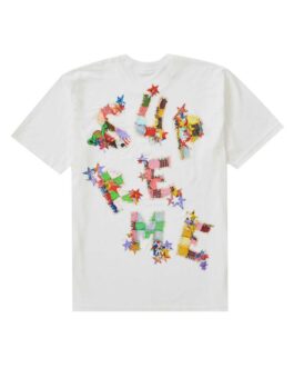 Camiseta Supreme Patchwork White