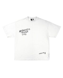 Camiseta Vlone x Juice Wrld Legends Never Die White