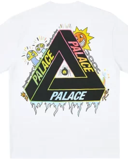 Camiseta Palace Tri-Lottie White