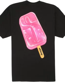Camiseta Stussy Popsicle Black