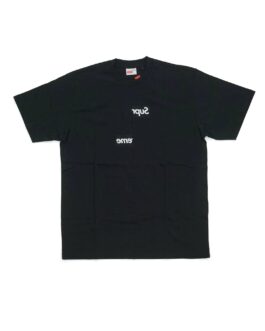 Camiseta Supreme Comme des Garcons Split Box Logo Black