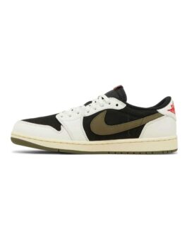 Jordan 1 Retro Low OG SP Travis Scott Olive