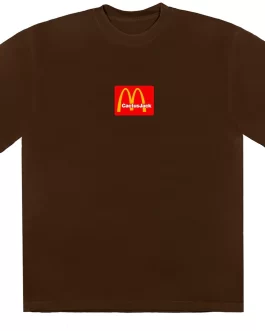Camiseta Travis Scott x McDonald’s Sesame III Brown